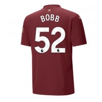 Echipament fotbal Manchester City Oscar Bobb #52 Tricou Treilea 2024-25 maneca scurta